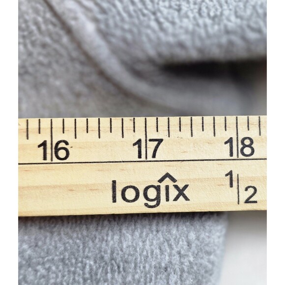 Columbia Women's Medium Gray Fleece Zip Up Jacket - Picture 3 of 6